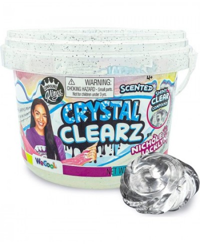 Scented Crystal Clearz Slime Bucket by Nichole Jacklyne for Girls & Boys | Sensory Toys | Non-Sticky | Stress-Reducing Tactic...