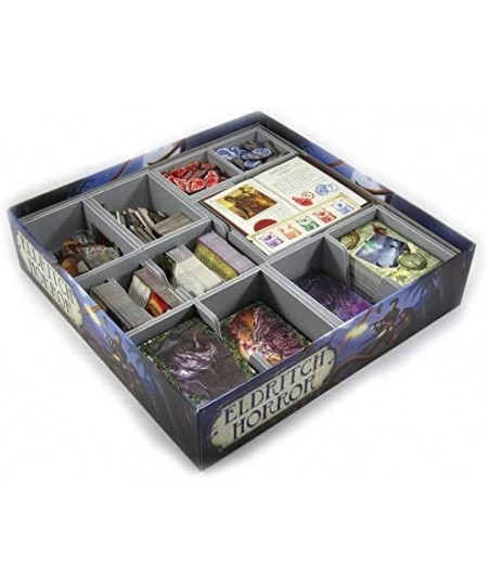 Eldritch Horror and Single Small Box Expansion Board Game Box Inserts Organizer $41.02 - Board Games