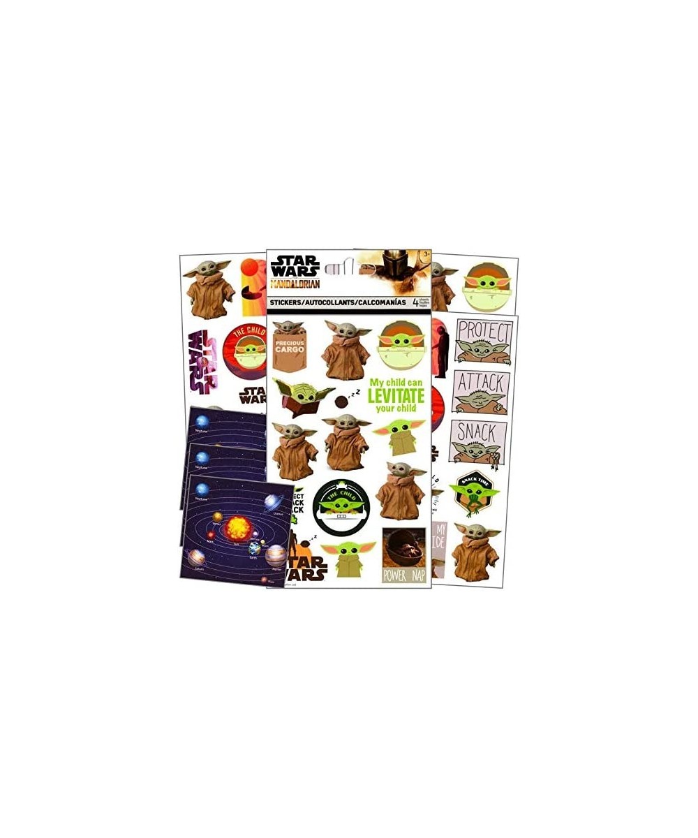 Stickers for Kids - 4 Sheets of Stickers Bundle Includes 3 Specialty Separately Licensed GWW Reward Stickers (Baby Yoda) $13....