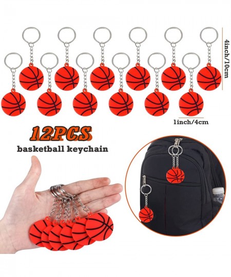 98pcs Basketball Party Favors with Gift Bags Mini Basketball Ball Wrist Sweatband Keychain Sticker for Boy Kid Basketball Bir...