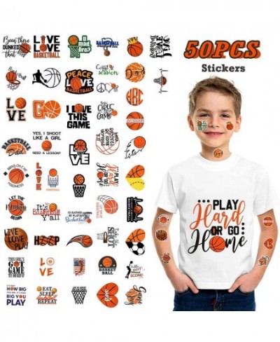 98pcs Basketball Party Favors with Gift Bags Mini Basketball Ball Wrist Sweatband Keychain Sticker for Boy Kid Basketball Bir...