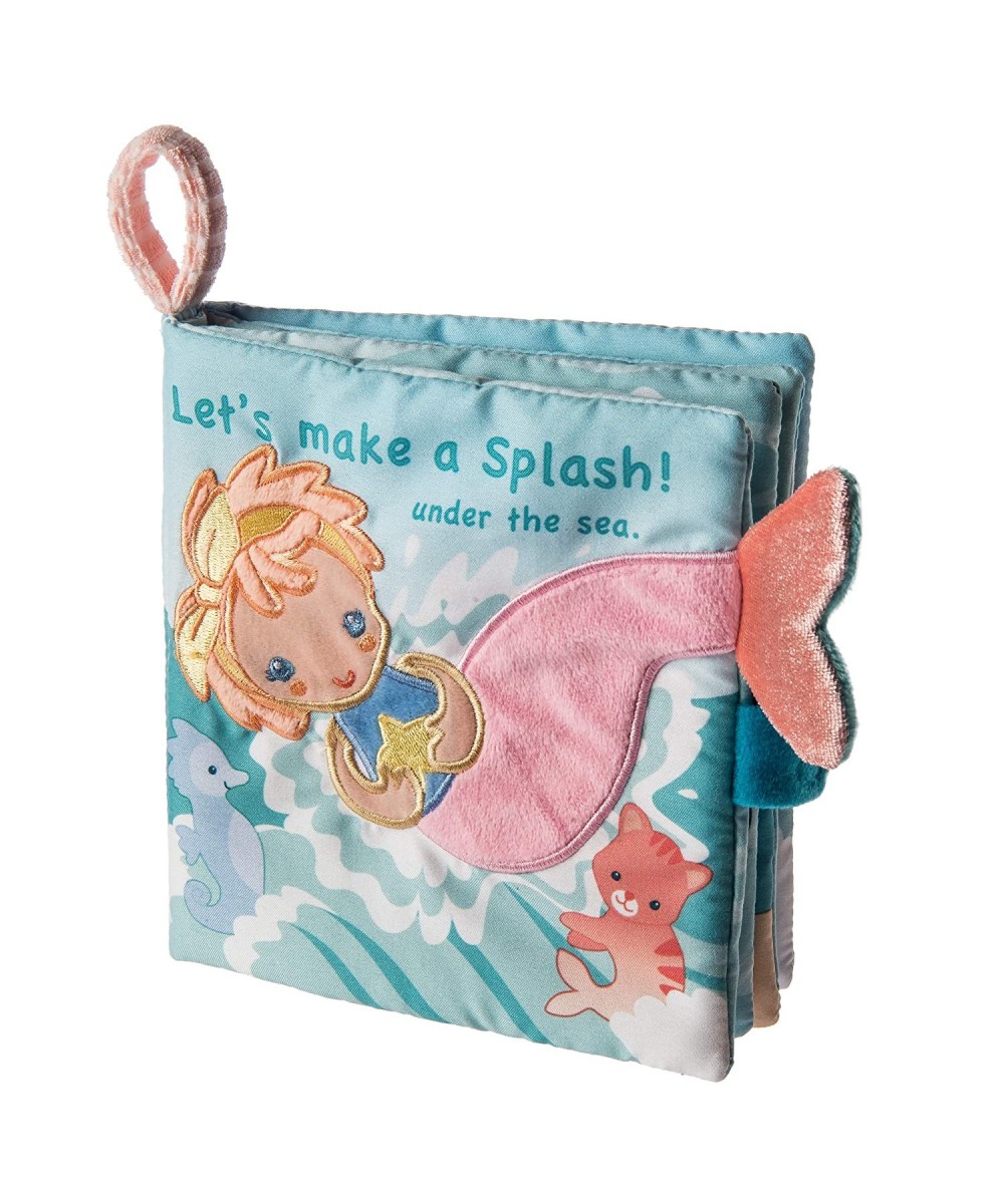 Touch & Feel Soft Cloth Book with Crinkle Paper and Squeaker Marina Mermaid $24.97 - Baby Teether Toys