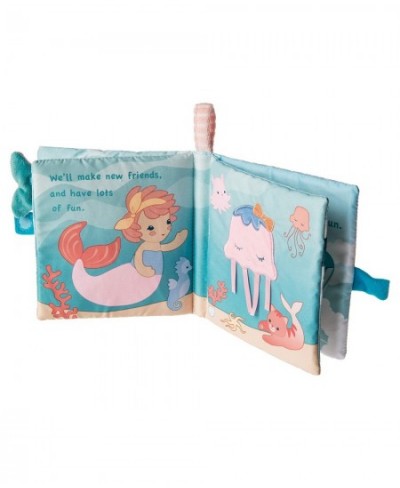 Touch & Feel Soft Cloth Book with Crinkle Paper and Squeaker Marina Mermaid $24.97 - Baby Teether Toys