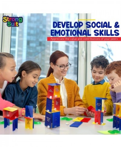 The Tower of Self Esteem CBT Play Therapy Game for Kids Teens | Tools to Boost Social Skills Creativity Emotion Regulation Mi...