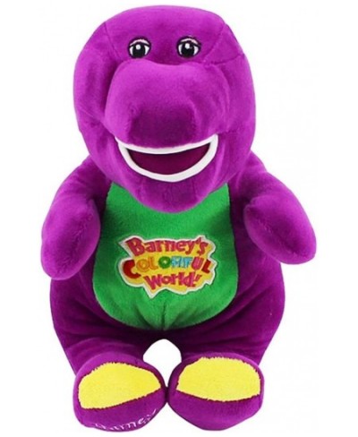 KGPYY Barney Singing Friend Plush Toy Dinosaur Barney Singing I Love You Children's Plush Puppet Toy （11.8in） Purple X-Large ...