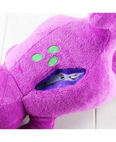 KGPYY Barney Singing Friend Plush Toy Dinosaur Barney Singing I Love You Children's Plush Puppet Toy （11.8in） Purple X-Large ...