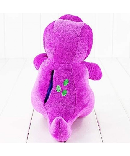 KGPYY Barney Singing Friend Plush Toy Dinosaur Barney Singing I Love You Children's Plush Puppet Toy （11.8in） Purple X-Large ...