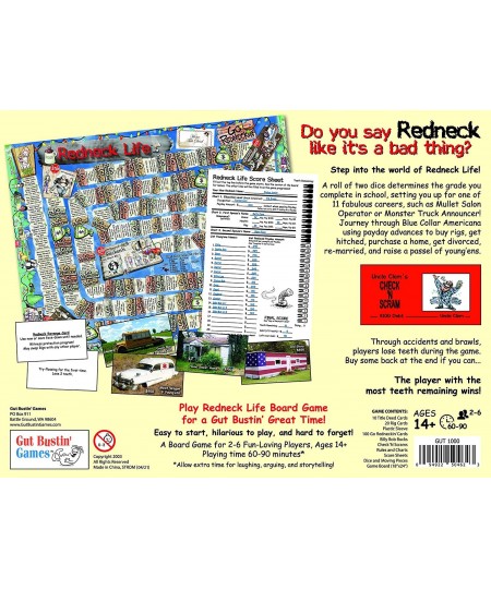 Redneck Life Board Game $42.67 - Board Games