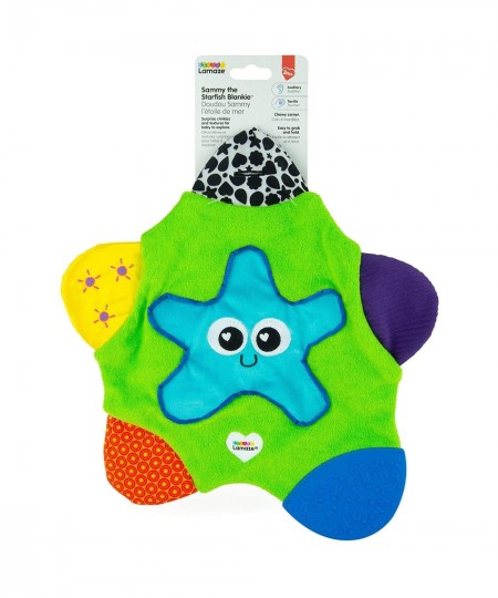 Sammy the Starfish Blankie- Baby Discovery Blankie $15.18 - Baby Teether Toys