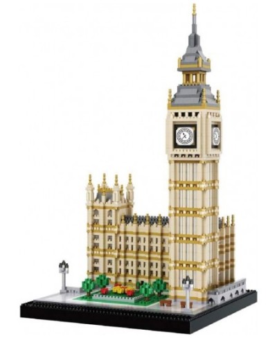 Real Big Ben Micro Building Blocks Set (3600PCS) - World Famous Architectural Model Toys Gifts for Kid and Adult $79.63 - Toy...