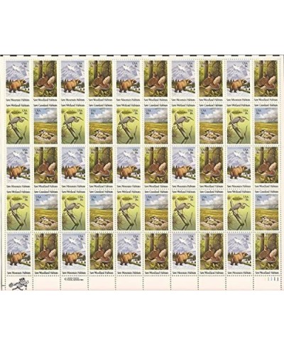 Wildlife Habitat Preservation - Sheet of Fifty 18 Cent Stamps Scott 1921-24 $29.75 - Collectible Postage Stamps