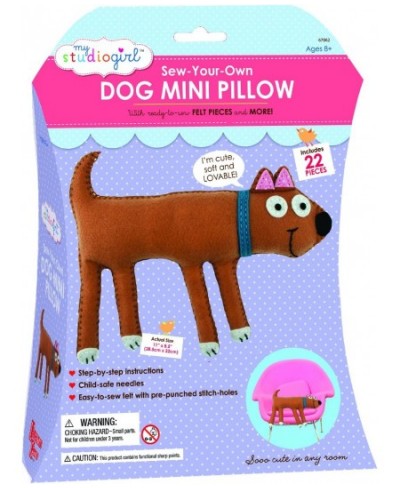 My Studio Girl Mini Pillows - Dog $23.21 - Craft Kits