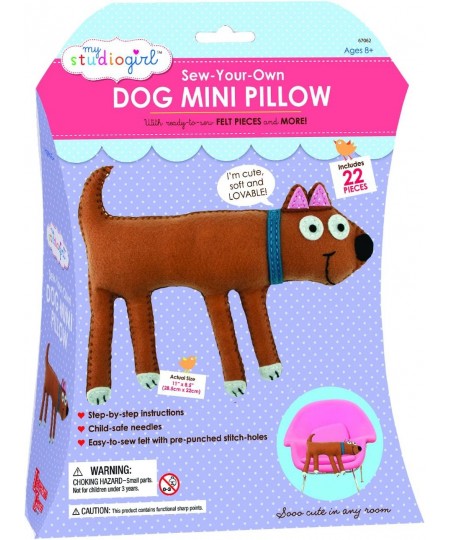 My Studio Girl Mini Pillows - Dog $23.21 - Craft Kits