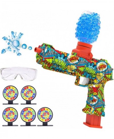 Electric Gel Ball Splat Blaster Automatic Splatter Ball Orby Toy with Gel Water Beads Outdoor Activities for Kids Boys and Gi...