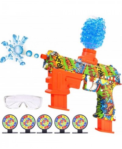 Electric Gel Ball Splat Blaster Automatic Splatter Ball Orby Toy with Gel Water Beads Outdoor Activities for Kids Boys and Gi...