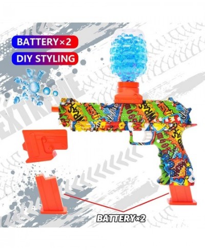 Electric Gel Ball Splat Blaster Automatic Splatter Ball Orby Toy with Gel Water Beads Outdoor Activities for Kids Boys and Gi...