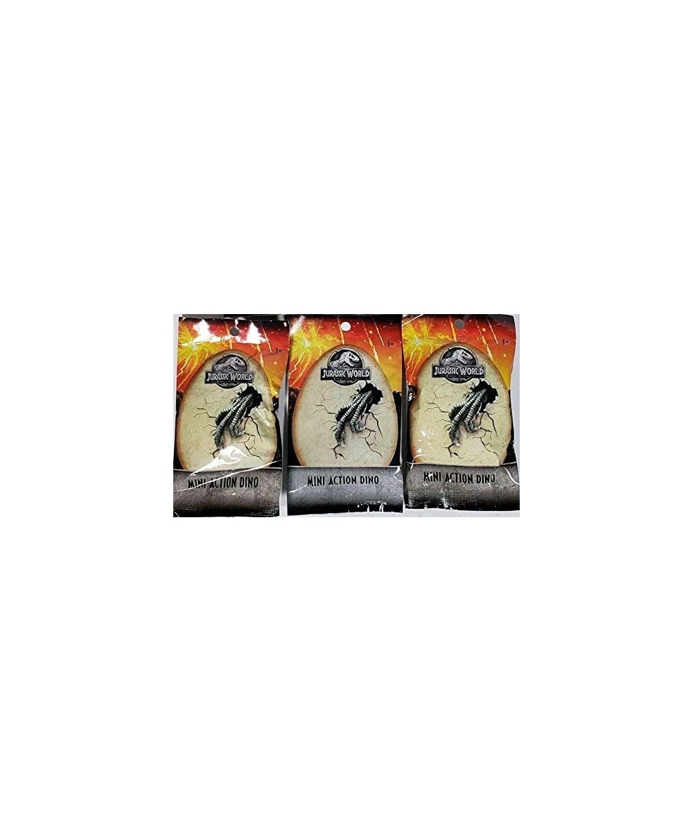 Lot of 3 Mattel Jurassic World Mini Dinosaur Mystery Action Figure Surprise Toy $48.74 - Kids' Play Dinosaur & Prehistoric Cr...