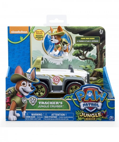 Paw Patrol Jungle Rescue Tracker’s Jungle Cruiser Vehicle & Figure $39.65 - Play Figure Playsets