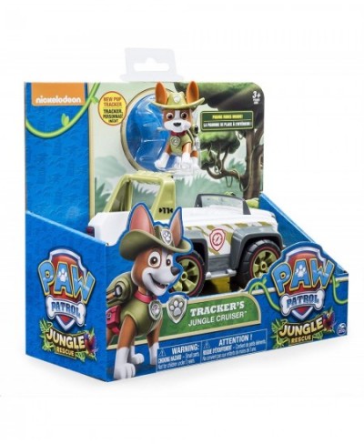 Paw Patrol Jungle Rescue Tracker’s Jungle Cruiser Vehicle & Figure $39.65 - Play Figure Playsets