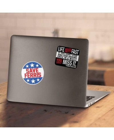 Ferris Bueller Life Moves Fast and Save Ferris Collectible Stickers $17.25 - Kids' Stickers