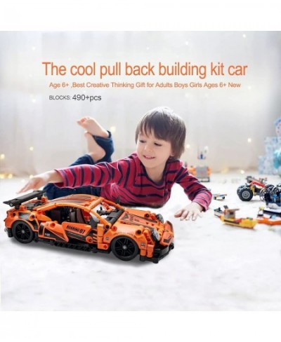 Building Blocks Pull-Back Cars Sets Creative Thinking Building Kits Toy for Boys Girls Age 8-14 (490 Pieces) $53.37 - Toy Bui...