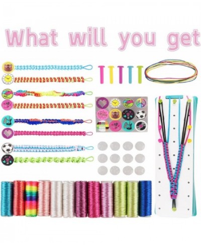 Friendship Bracelet Making Kit DIY Craft Toys and Gifts for 5 6 7 8 9 10 11 12 Years Old Teen Girls Jewelry Making Kit for Gi...