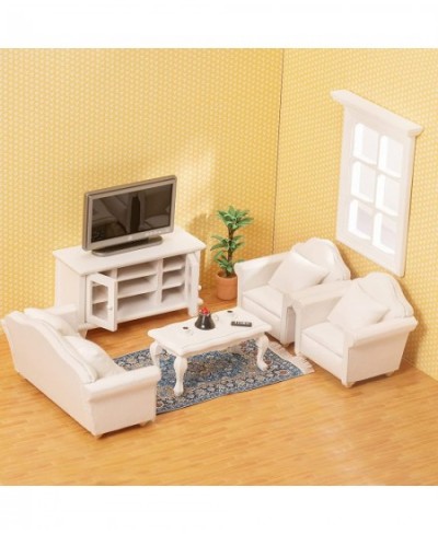 SAMCANI Dollhouse Furniture 1 12 Scale - Doll House Furniture Toys for Dollhouse Living Room - Miniature Furniture Incl Mini ...