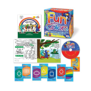 Talicor Fun with Colors Educational Game Set - Bilingual Learning Kit
