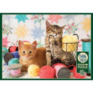 Outset Media Balls of Fluff Kittens & Yarn Jigsaw Puzzle - 1000 pc