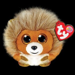 Ty Caesar Lion Beanie Balls 3 inch Plush Collectible