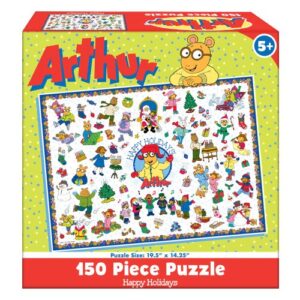 Arthur Happy Holidays Winter Fun Jigsaw Puzzle - 150 pc