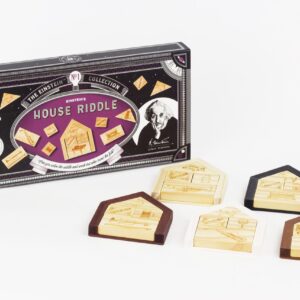 Professor Puzzle Einstein’s 3D Wooden Puzzle Game - 25 pc