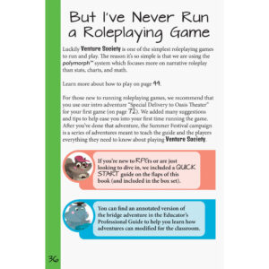 9th Level Games Venture Society - Family-Friendly Tabletop RPG