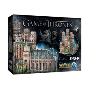 Wrebbit Game of Thrones The Red Keep 3D Puzzle, 845 Pieces