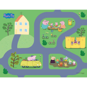Peppa Pig Imaginmat Deluxe: Interactive Floor Playmat & Toy Car