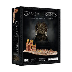 4D Cityscape Game of Thrones: Kings Landing 3D Puzzle - 260 pc