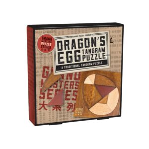 Professor Puzzle Grand Masters Dragons Egg Wooden Tangram Puzzle