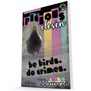 Pigeon's Eleven Narrative RPG Heist Game by 9th Level Games, Ages 13+