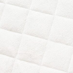 Baby Works Quilted & Fitted Bamboo Mattress Protector