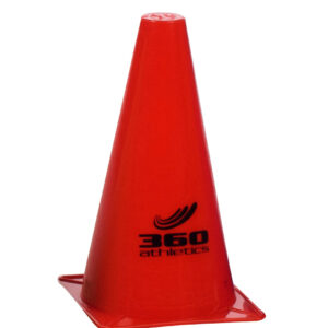 360 Athletics Dynamic 9" Red Pylon Cone for Training