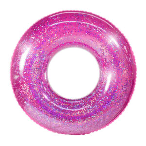 PoolCandy Glitter 42-Inch Beach & Pool Tube - Orchid Glitter